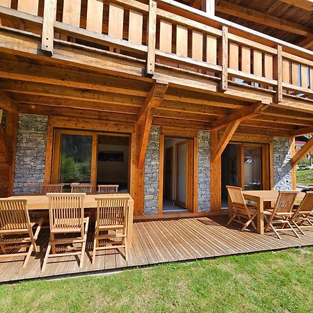 Demi-Chalet Vadel La Panthiaz 15 Pers 5 Chambres La Chapelle-d'Abondance Luaran gambar