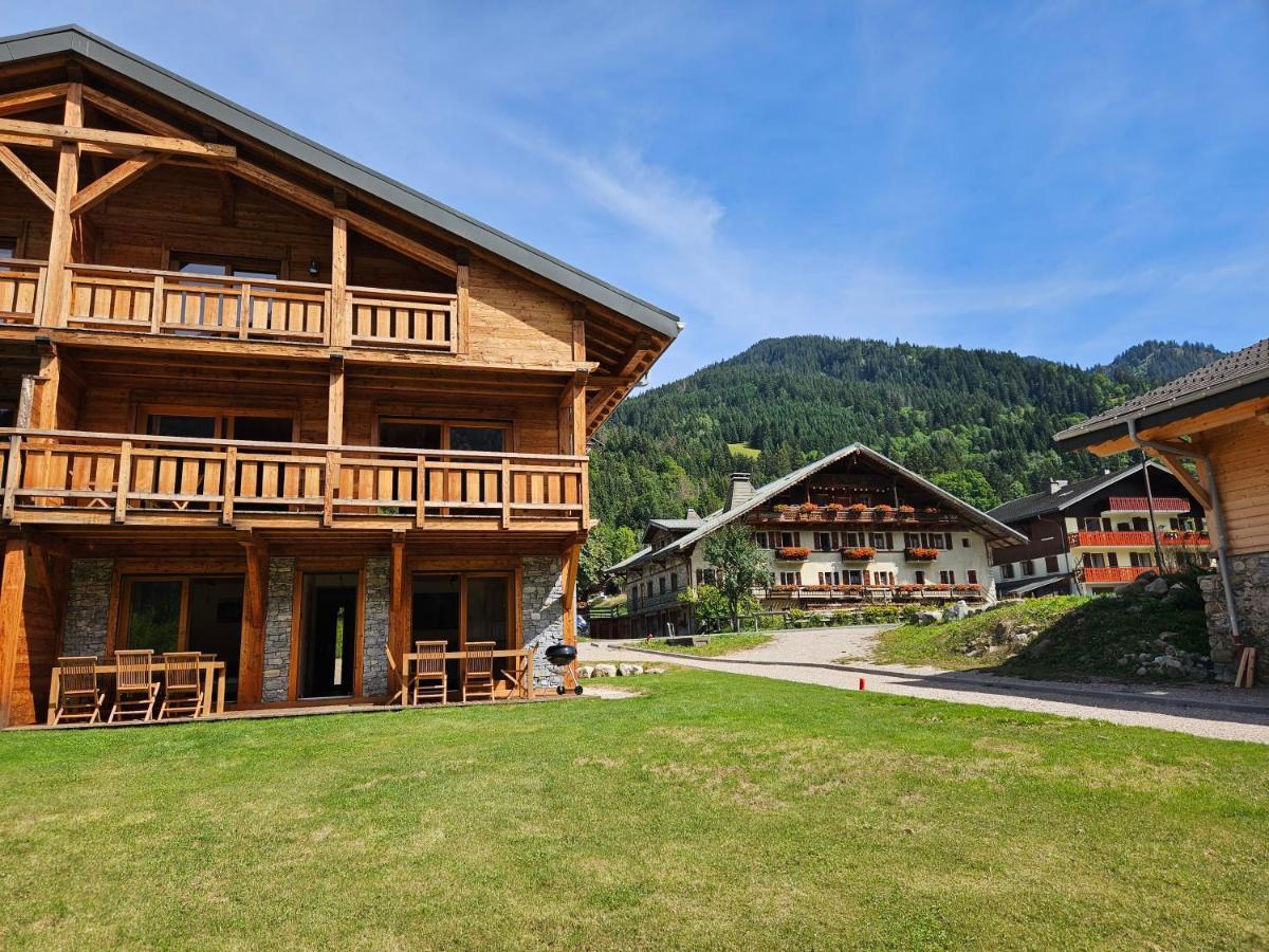 Demi-Chalet Vadel La Panthiaz 15 Pers 5 Chambres La Chapelle-d'Abondance Luaran gambar