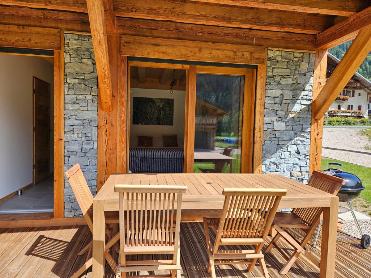 Demi-Chalet Vadel La Panthiaz 15 Pers 5 Chambres La Chapelle-d'Abondance Luaran gambar