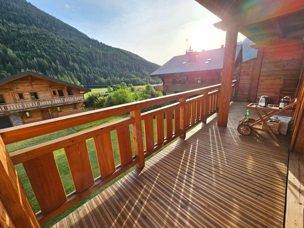 Demi-Chalet Vadel La Panthiaz 15 Pers 5 Chambres La Chapelle-d'Abondance Luaran gambar