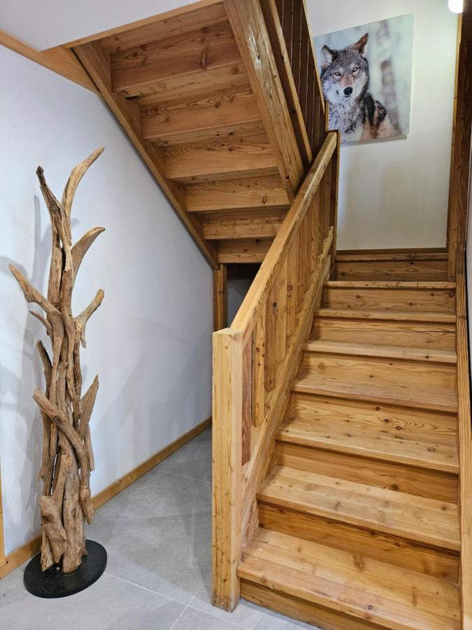 Demi-Chalet Vadel La Panthiaz 15 Pers 5 Chambres La Chapelle-d'Abondance Luaran gambar