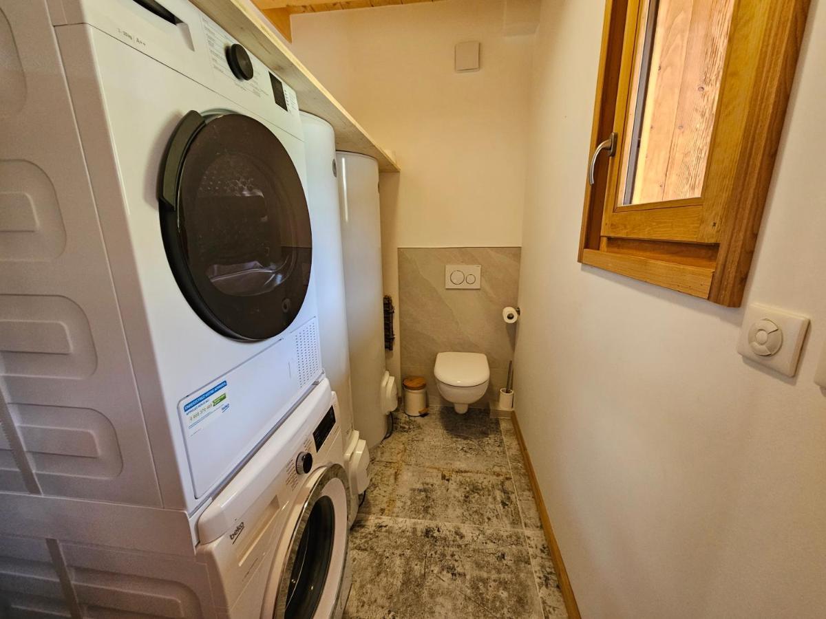 Demi-Chalet Vadel La Panthiaz 15 Pers 5 Chambres La Chapelle-d'Abondance Luaran gambar