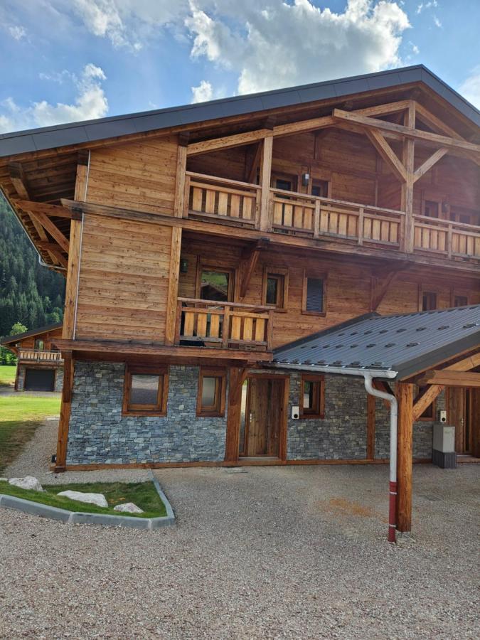 Demi-Chalet Vadel La Panthiaz 15 Pers 5 Chambres La Chapelle-d'Abondance Luaran gambar