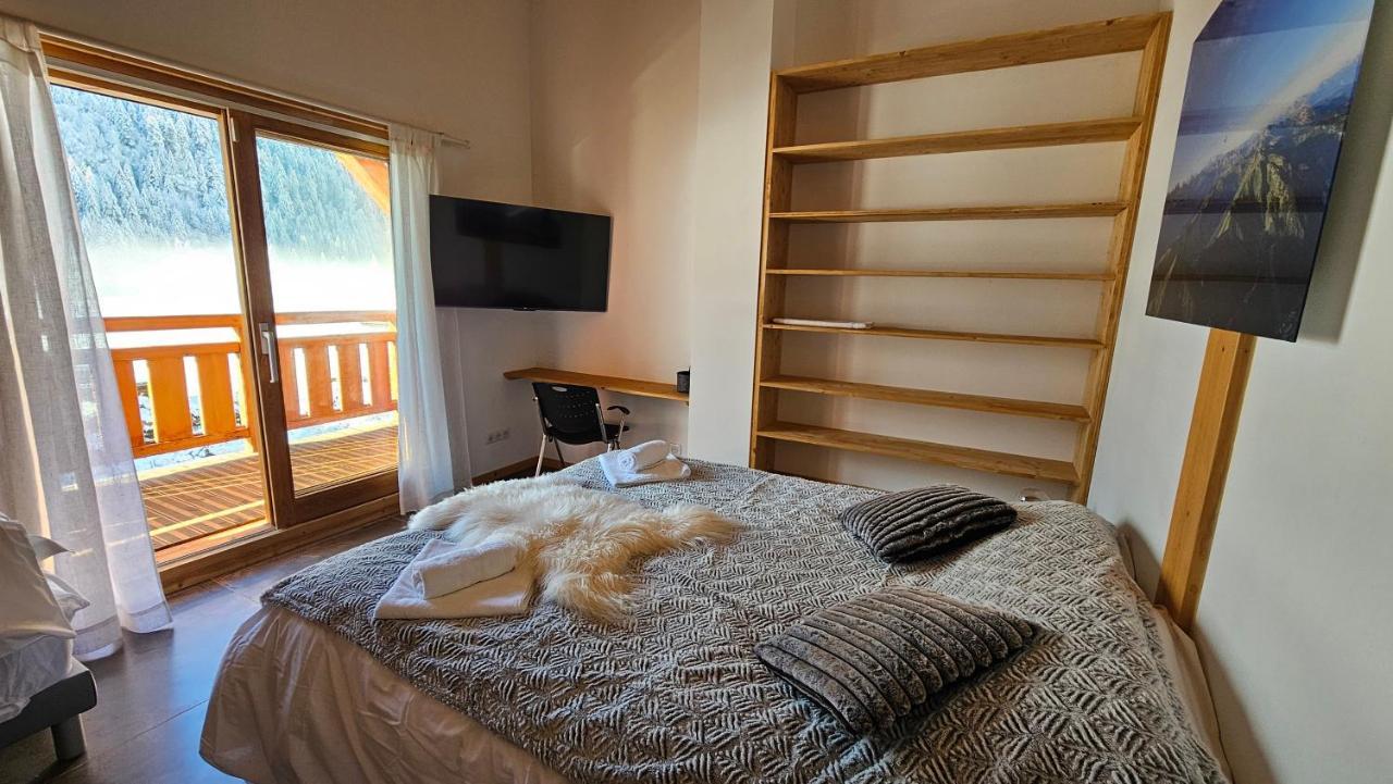 Demi-Chalet Vadel La Panthiaz 15 Pers 5 Chambres La Chapelle-d'Abondance Luaran gambar