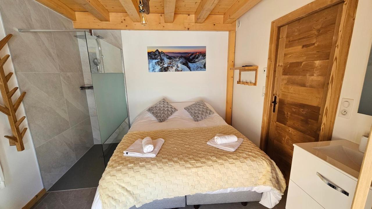 Demi-Chalet Vadel La Panthiaz 15 Pers 5 Chambres La Chapelle-d'Abondance Luaran gambar