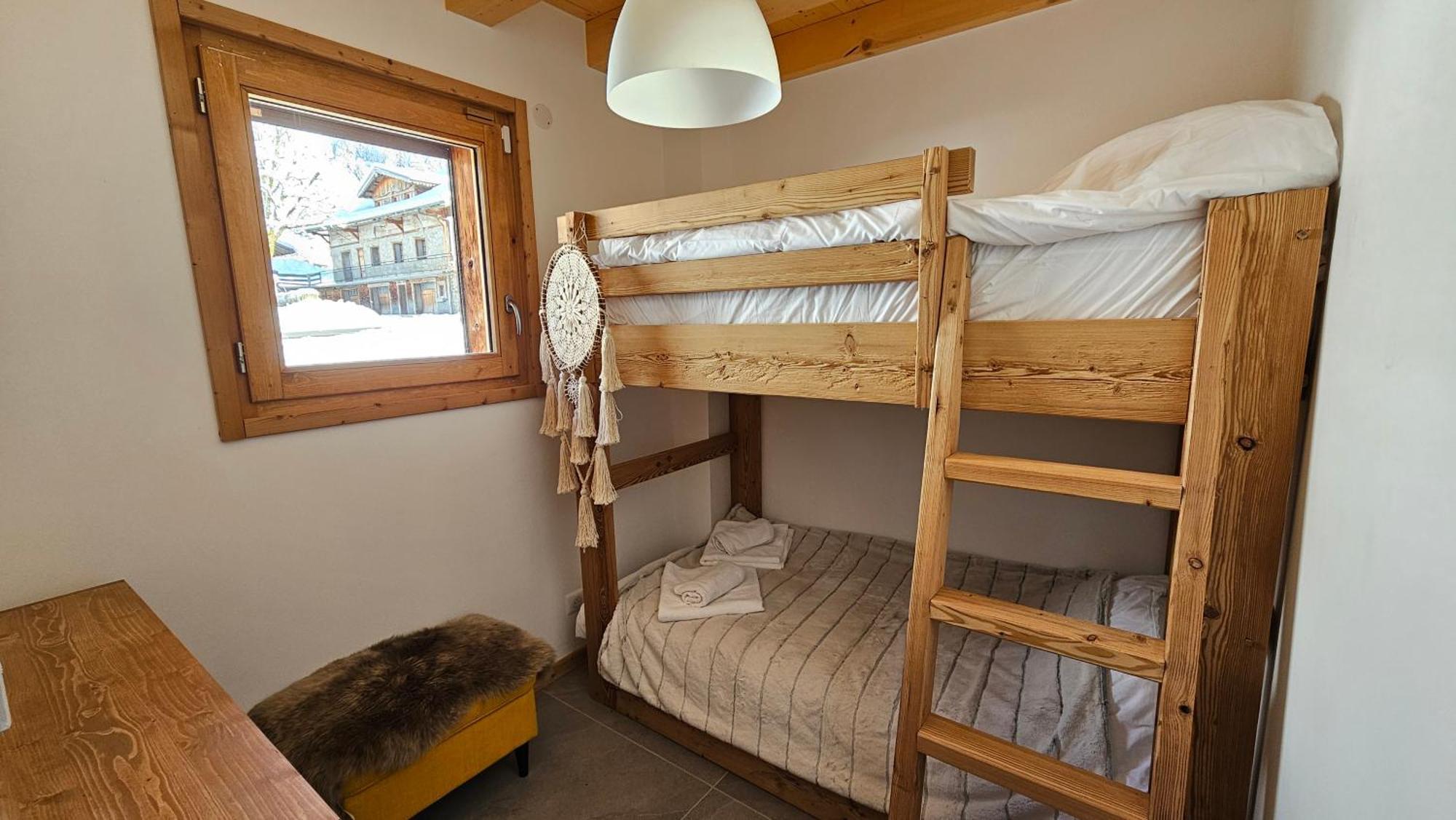 Demi-Chalet Vadel La Panthiaz 15 Pers 5 Chambres La Chapelle-d'Abondance Luaran gambar